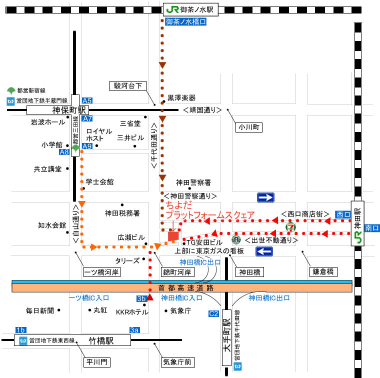 アクセス・マップ